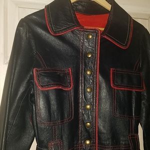 Vintage all leather jacket